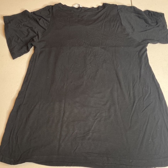 Team 88 Black T-shirt with Sequin Chest - Picture 9 of 13